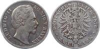 Bayern 2 Mark Ludwig II. 1864-1886. -