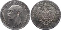 Anhalt 3 Mark Friedrich II. 1904-1918. -