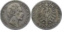 Bayern 2 Mark Ludwig II. 1864-1886. -