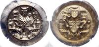 Hildesheim-Bistum Brakteat Konrad II. 1221-1246. -