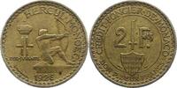 Monaco 2 Franc Louis II. 1922-1949. -