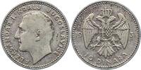 Jugoslawien 10 Dinara Alexander I. 1921-1934. -