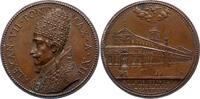 Italien-Kirchenstaat Vatikan Bronzemedaille Alexander VII. 1655-1667. -