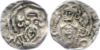 Münster-Bistum Pfennig Ludwig von Hessen 1310-1357. -