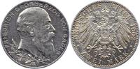 Baden 2 Mark Friedrich I. 1856-1907. -