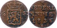 Niederlande-Niederländisch-Ostindien 1/4 Stuiver Wilhelm I. 1815-1840. -