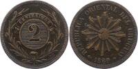 Uruguay 2 Centismos Republik seit 1830. -