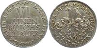 Reuss-jüngere Linie zu Schleiz 1/6 Taler Heinrich XII. 1744-1784. -