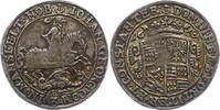 Mansfeld-vorderortische Linie zu Eisleben 1/6 Taler Johann Georg III. 1663-1710. -