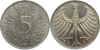 Münzen der Bundesrepublik Deutschland 5 Mark Mark 1945-2001. -