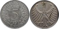 Münzen der Bundesrepublik Deutschland 5 Mark Mark 1945-2001. -