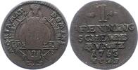 Goslar-Stadt Pfennig 1763 Fast sehr schön 19,00 EUR  plus 6,00 EUR verzending