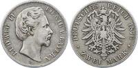 Bayern 2 Mark Ludwig II. 1864-1886. -