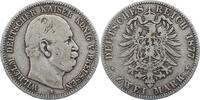 Preußen 2 Mark Wilhelm I. 1861-1888. -