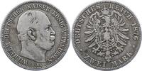 Preußen 2 Mark Wilhelm I. 1861-1888. -