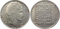 Frankreich 20 Francs Dritte Republik 1870-1940. -