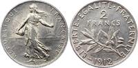Frankreich 2 Francs Dritte Republik 1870-1940. -