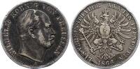 Brandenburg-Preußen Taler Wilhelm I. 1861-1888. -