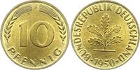 Münzen der Bundesrepublik Deutschland 10 Pfennig Mark 1945-2001. -
