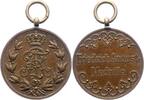 Sachsen-Albertinische Linie Kupfermedaille Friedrich August III. 1904-1918. -