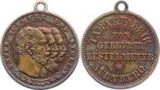 Nürnberg-Stadt Bronzemedaille Werbemarke Rechenpfennige. -