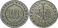 Hanau-Münzenberg 10 Kreuzer Maria 1763. -