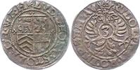 Stolberg-Stolberg 3 Kreuzer Ludwig Georg allein + 1618. -