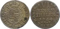 Hildesheim-Bistum 1/6 Taler Friedrich Wilhelm von Westfalen 1763-1789. -