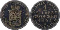 Schwarzburg-Sondershausen Silbergroschen Günther Friedrich Karl II. 1835-1880. -