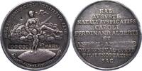 Braunschweig-Wolfenbüttel Silbermedaille Anton Ulrich, allein 1704-1714. -