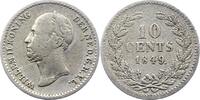 Niederlande-Königreich 10 Cents Wilhelm II. 1840-1849. -