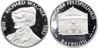 Musiker SIlbermedaille Wagner, Richard *1813 Leipzig, +1883 Venedig. -