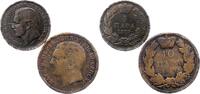 Serbien 5 und 10 Para Milan IV. Obrenowitsch 1868-1882. -