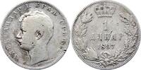 Serbien Dinar Alexander 1889-1902. -