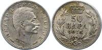 Serbien 50 Para Peter I. 1903-1918. -