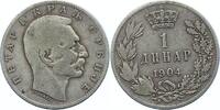 Serbien Dinar Peter I. 1903-1918. -