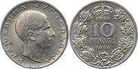 Jugoslawien 10 Dinara Peter II. 1934-1945. -