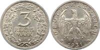Weimarer Republik 3 Mark -