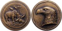 Tiermotive Bronzemedaille -