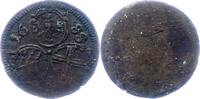 Haus Habsburg Einseitiger 2 Pfennig Leopold I. 1657-1705. -