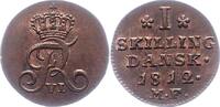 Dänemark Skilling Frederik VI. 1808-1839. -