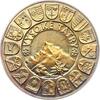 Tschechoslowakei Einseitige Bronzemedaille -