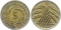 Weimarer Republik 5 Rentenpfennig -