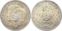 Anhalt 3 Mark Friedrich II. 1904-1918. -