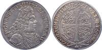 Sachsen-Coburg 1/6 Taler Albrecht III. 1680-1699. -