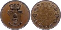 Bronzemedaille 1902 Augsburg-Stadt  Vorzüglich - Stempelglanz