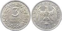 Weimarer Republik 3 Mark -