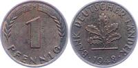 Münzen der Bundesrepublik Deutschland 1 Pfennig Mark 1945-2001. -