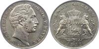 Bayern Doppelgulden Maximilian II. Joseph 1848-1864. -