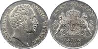 Bayern Doppelgulden Maximilian II. Joseph 1848-1864. -